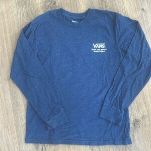 Boys Vans long sleeve t-shirt, Size L